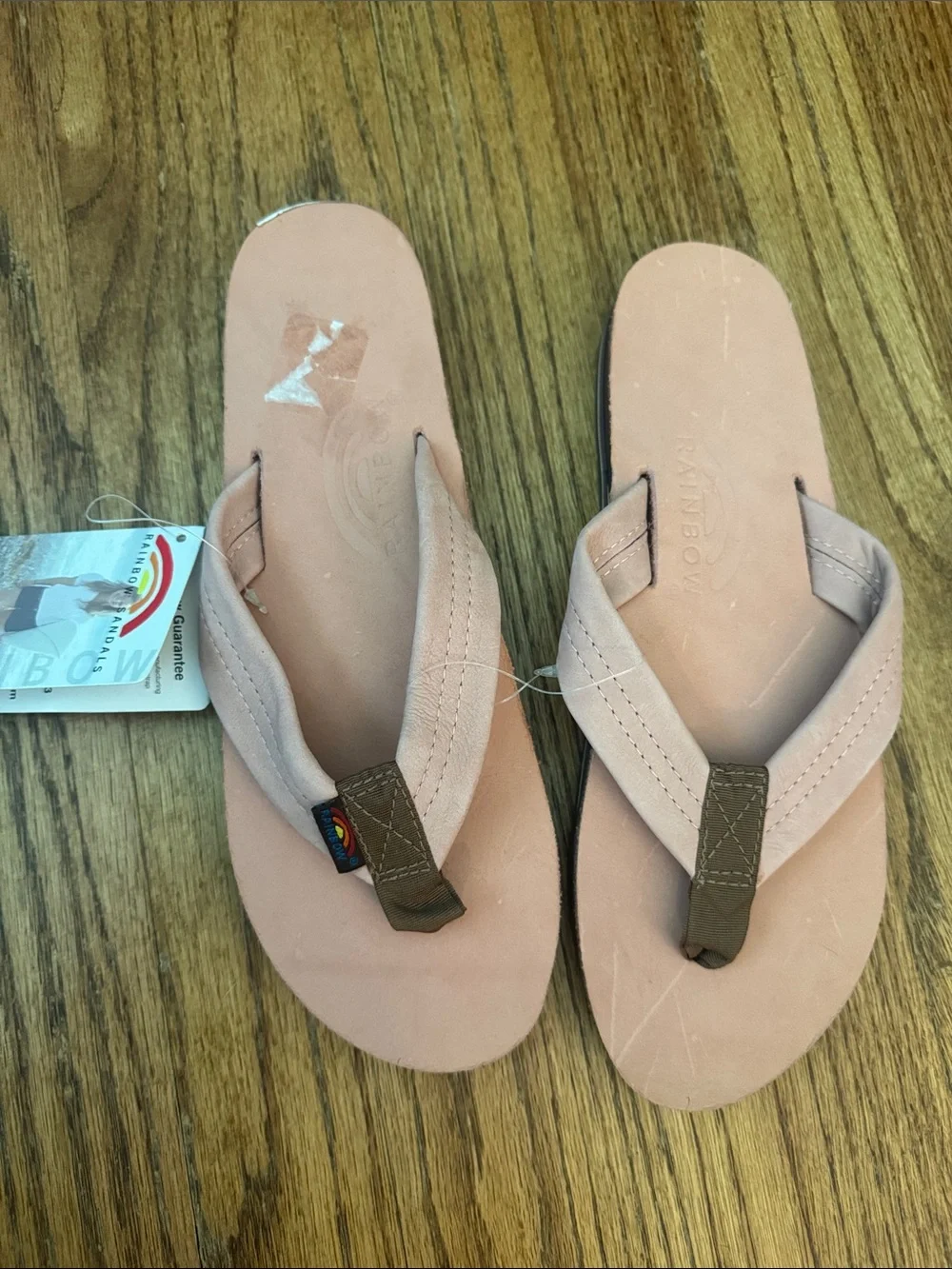 Rainbow Sandals Women's Pink sandal-size 7.5-8.5